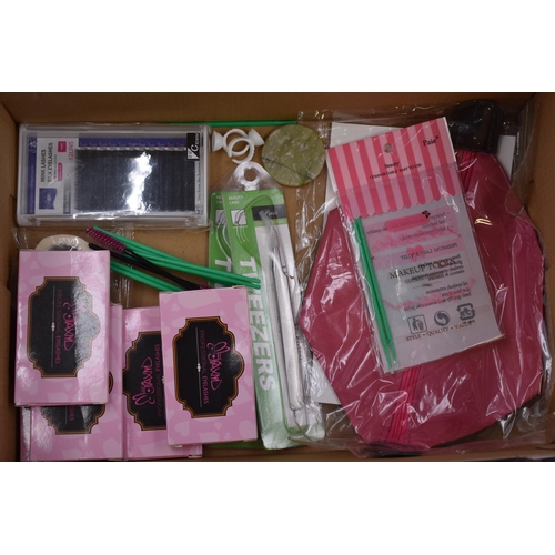 523 - New Model Head Eye Lash Training Kit complete with Accessories