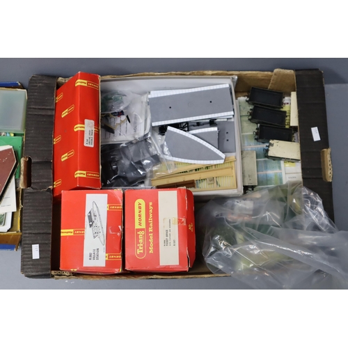 928 - Two boxes of Model Rail accessories