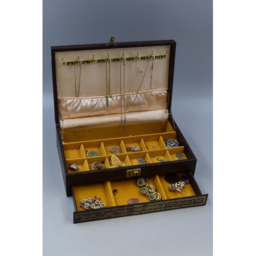 519 - Jewellery Box with Unsorted Jewellery