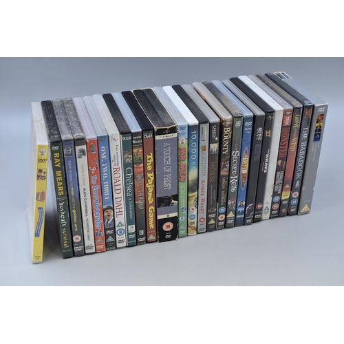 650 - Box of Various DVD's some still Sealed including The Babadook, Gone With the Wind, Morse and More