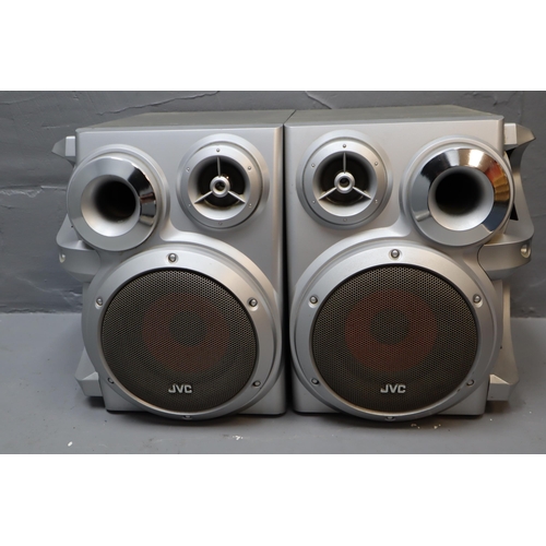 712 - Large Pair of Matching JVC Speakers Model number SP-MXG500