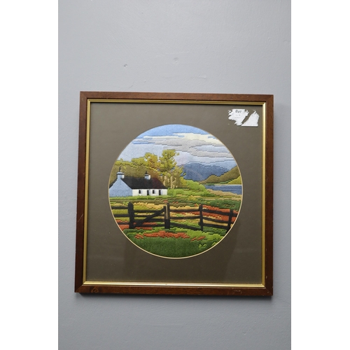 903 - Mixed Collection of Framed and Glazed Pictures to include a Les Harris original oil on paper, Hand S... 