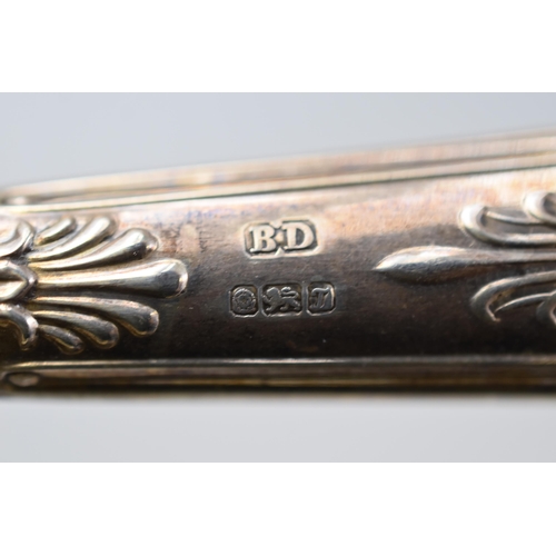 22 - A Hallmarked Sheffield Silver Handled Letter Opener, Circa 1978. In Presentation Box