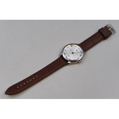 56 - US Polo Association Quartz Gents Watch Complete with Leather Strap