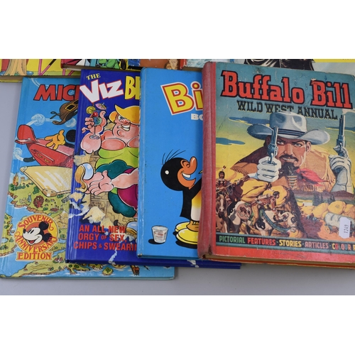 479 - Collection of Ten Vintage Comic Books including Biggles, Victor and TV Favourites