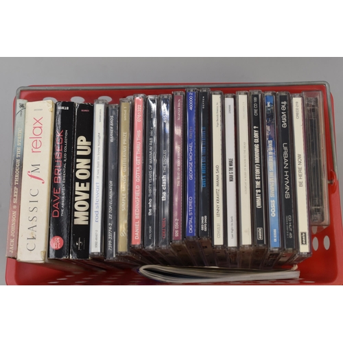 487 - Collection of CD's including, Oasis, The verve, Coldplay, Guns N Roses, The who, Simple minds Plus a... 