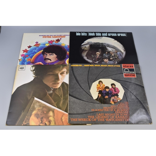 493 - Collection of Over 25 1960's Artists Vinyl LP's to Include, The Mama's and the Paps's, Bob Dylan ( G... 