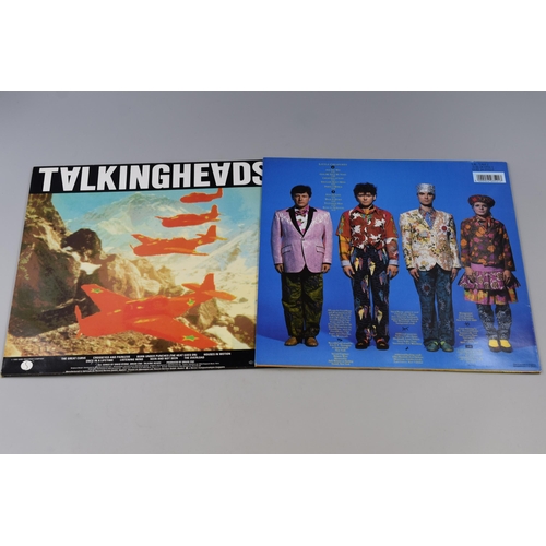 496 - Talking Heads: Two Vinyl LP's By 'Talking Heads' Little Creatures ( EJ24 0351 1 ) and Remain in Ligh... 