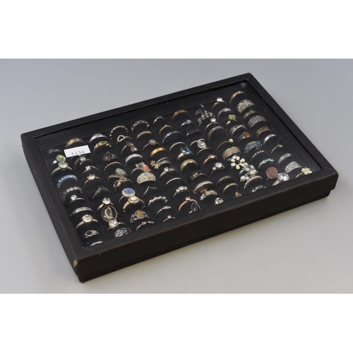 86 - One Hundred Assorted Designer Rings, In Presentation Box