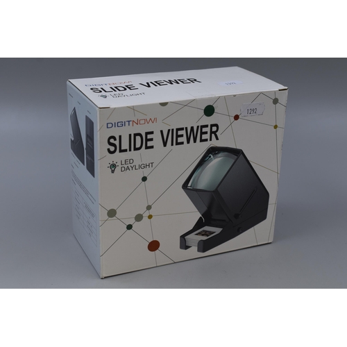 511 - New Digitnow LED Daylight Slide Viewer complete with Box