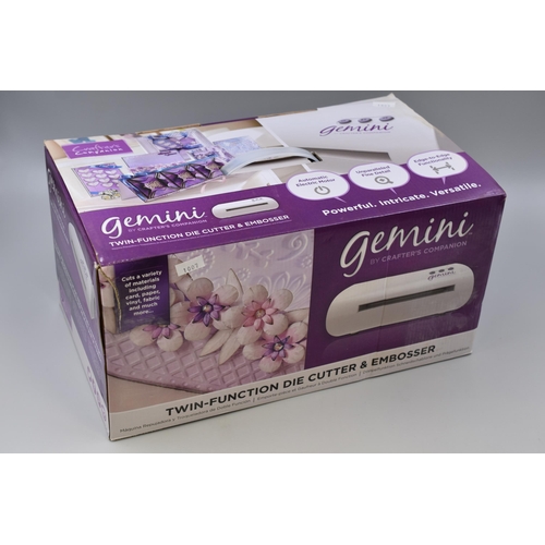 516 - Gemini by Crafter's Companion Twin-Function Die Cutter & Embosser