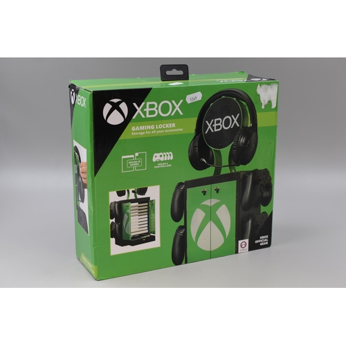 523 - XBox Gaming Locker in Box (Holds 10 Games)