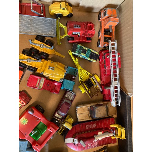 538 - Large selecction of Corgi/Dinky die cast vehicles mostly spares or repair