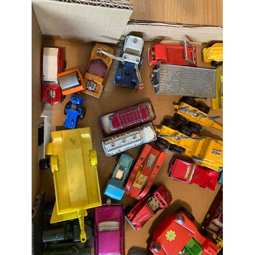 538 - Large selecction of Corgi/Dinky die cast vehicles mostly spares or repair