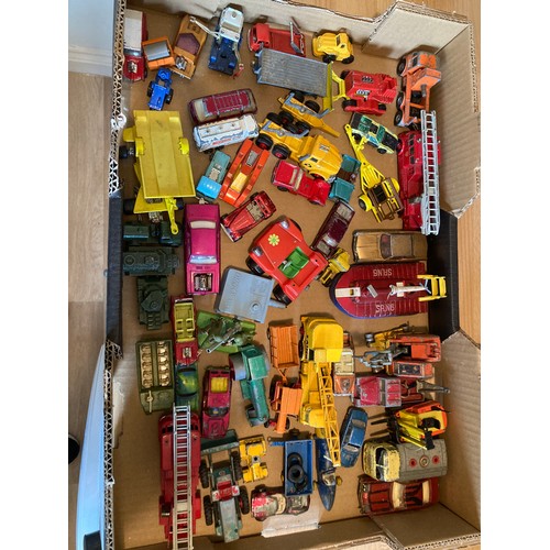 538 - Large selecction of Corgi/Dinky die cast vehicles mostly spares or repair