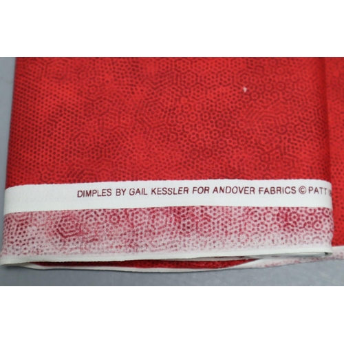 549 - Four reams of quality fabric 46