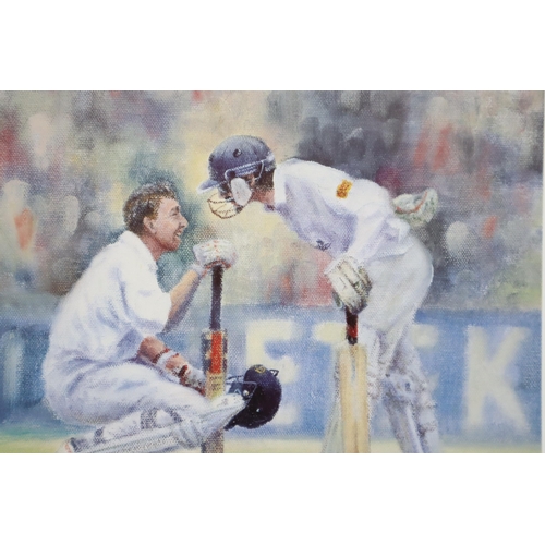 383 - Two Signed Limited Edition Framed and Glazed Prints By Jack Russell (One Also Signed By Michael Athe... 