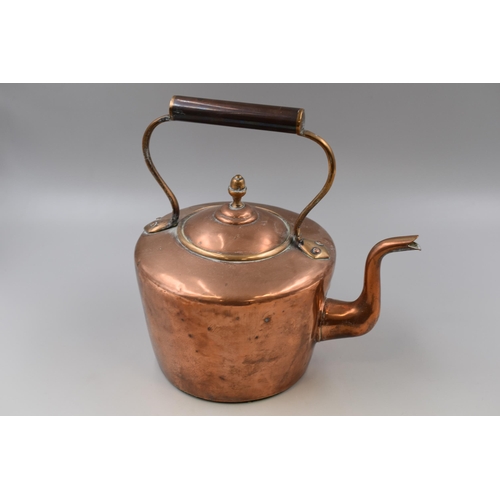 393 - Antique Copper Kettle