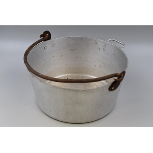 395 - Vintage Galvanised Jam Pan