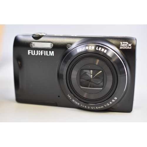 398 - Brand New Fujifilm Finepix T550 Camera complete with box, Cd Disk, Charging Lead and Instructions