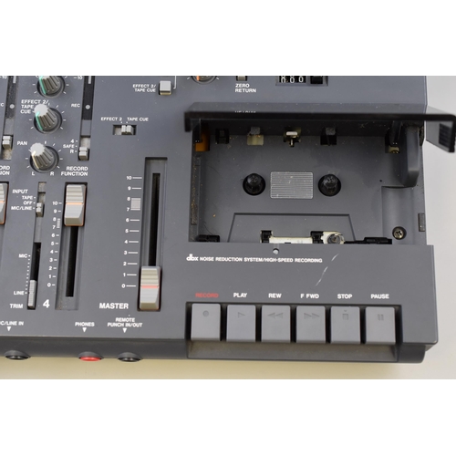 404 - Tascam Portastudio 414 MKII 4-Track Cassette Recorder No Adaptor (Powers On When Tested)