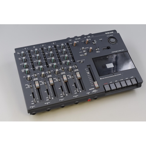 404 - Tascam Portastudio 414 MKII 4-Track Cassette Recorder No Adaptor (Powers On When Tested)