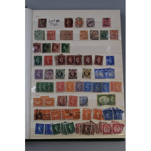 442 - Stock Book of GB Stamps (1897-1990s) inclduing High Values, Sets, Machins, Postage Dues and Castles