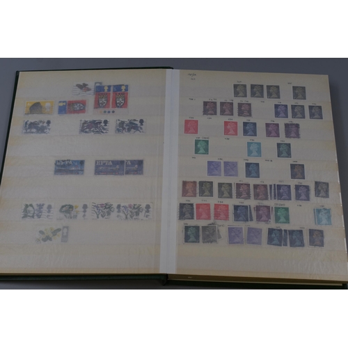 442 - Stock Book of GB Stamps (1897-1990s) inclduing High Values, Sets, Machins, Postage Dues and Castles