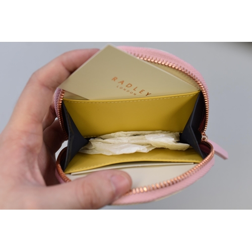 455 - Two Radley London themed make up bag and purse