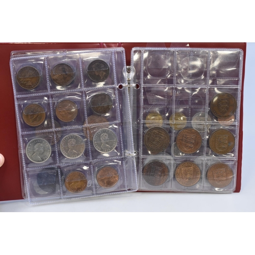 151 - Collection of Guernsey and Jersey Coins includes Low Mintage and Crowns