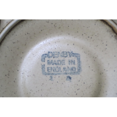 857 - A One Hundred and Six Piece Denby Cotswold Tea and Dinner Service. Includes Sixteen Dinner Plates, T... 