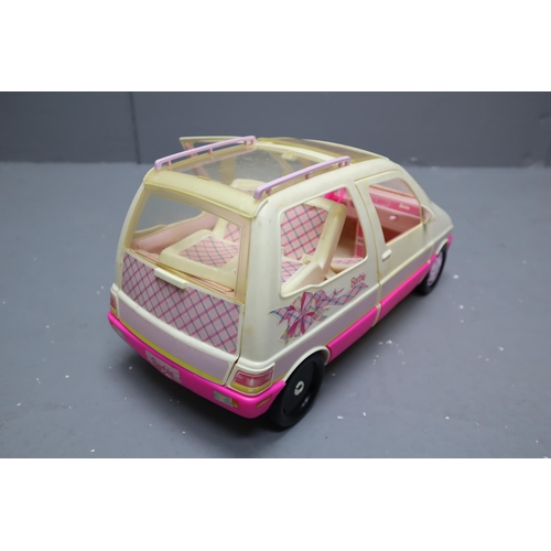 788 - Barbie Picnic Van with original box in playworn condition