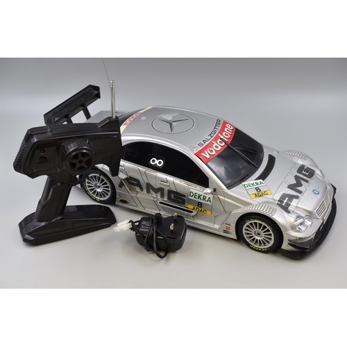 791 - AMG Mercades electric motor RC car with remote and charger