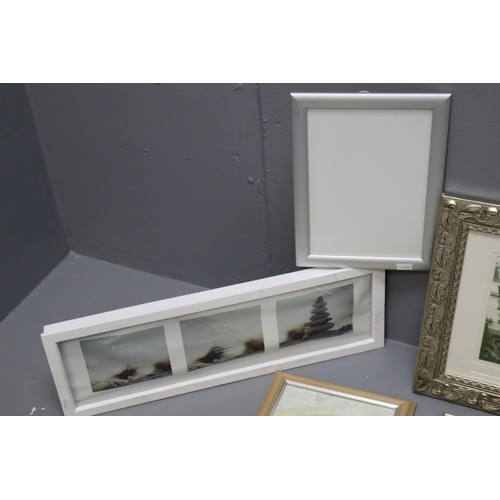 792 - A selection of new picture and certificate frames