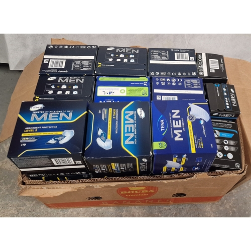 860 - Over 20 packs of Tena Men Level 2