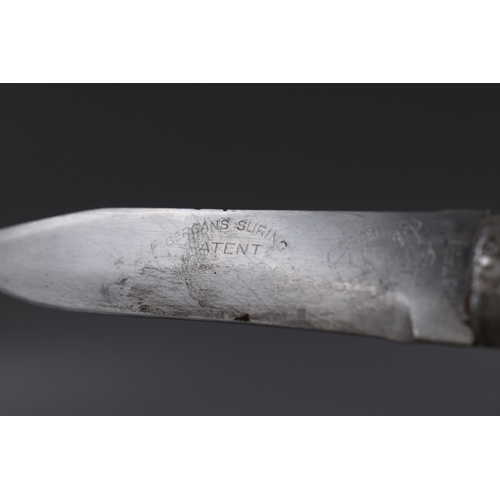 219 - Norwegian 1970s Bergans Sliring Knife with Sheath