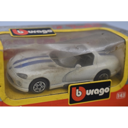 308 - Two Diecast Models to include Hot Wheels Jordan Grand Prix 199 - Damon Hill and a Burago Dode Viper ... 