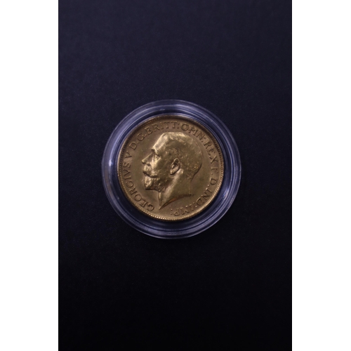 27 - George V 1913 22ct Gold Full Sovereign