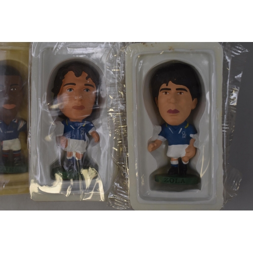 571 - 8 Corinthian Football figurines to include: Di Matteo, Maldini, Zola, Ince, Vieira, Hendry and two S... 