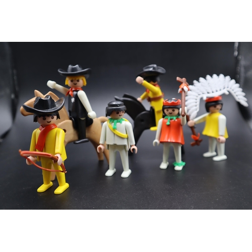 628 - Two bags of playmobil