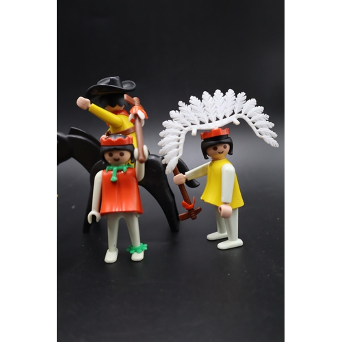 628 - Two bags of playmobil