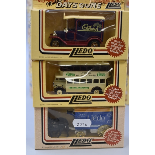 621 - 15 Days gone Lledo diecast models (all boxed)