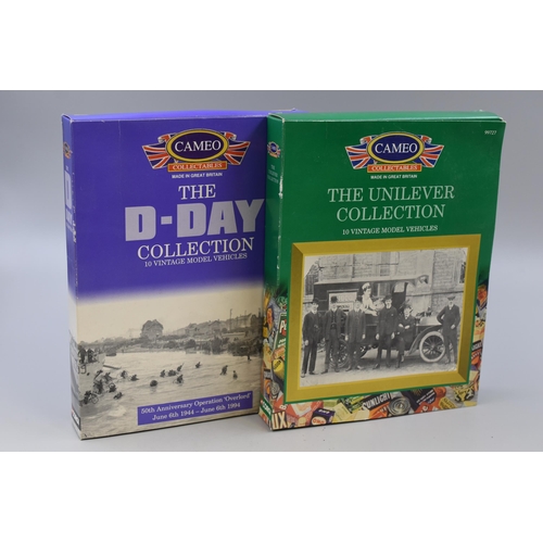 177 - Cameo collectables The D-Day collectables & The unilever collection 20 model cars in total (both... 