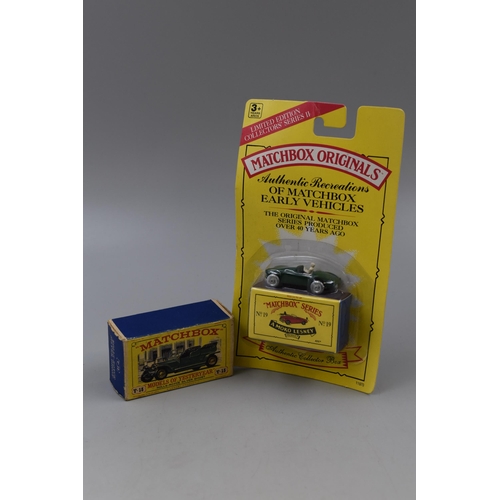 178 - A limited edition series 2 Matchbox originals No19 (boxed) & a Matchbox models of yesteryear Rol... 