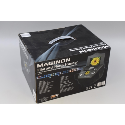 550 - Maginon Film and Photo Scanner in Original Box (Untested, Sealed)