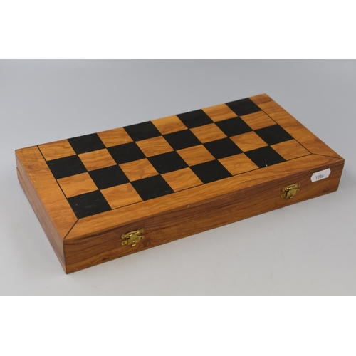 553 - Full Chess Set complete with Board