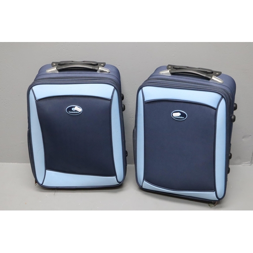 664 - Two Very Good Quality Constellation Pull Along Travel Cases, Save a Fortune and get ready for those ... 