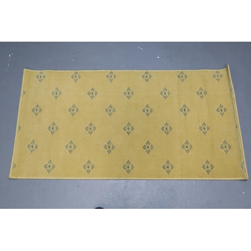 706 - Brinton Galleria Diamond Corn runner Rug Approx 53