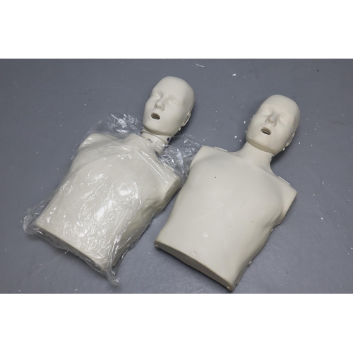 672 - Two Prestan Professional CPR Adult Training Manikins complete with Bags