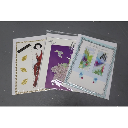 776 - Large Selection of Craft Greetings Card displayed within a Point of Sale Unit